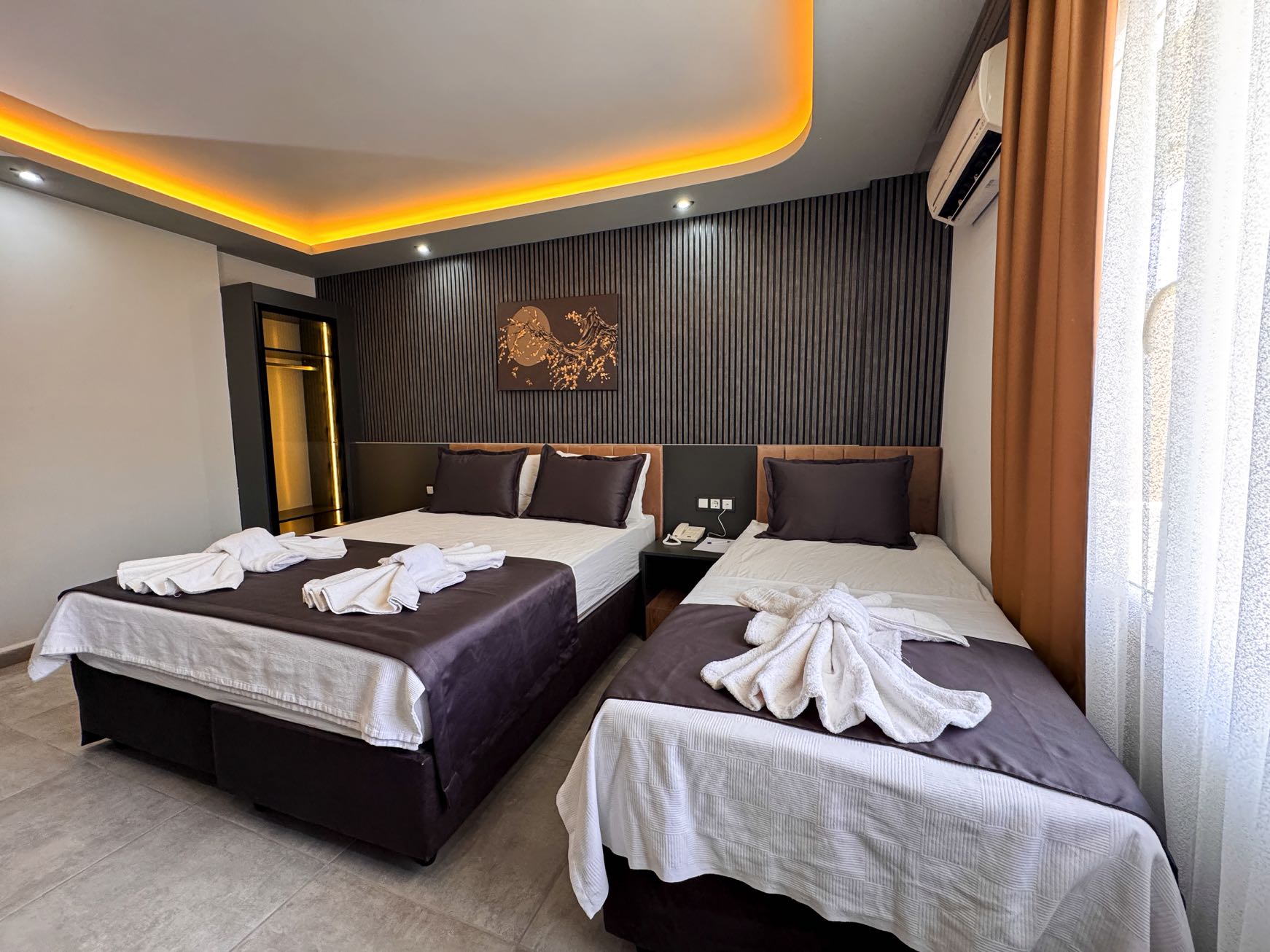 standart oda french single bed